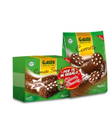 GIUSTO SENZA GLUTINE COMETE SNACK 120G 