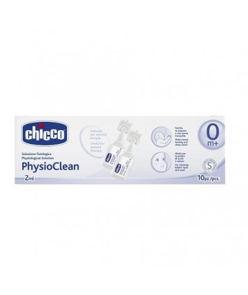 CHICCO SOLUZIONE FISIOLOGICA PHYSIOCLEAN 2ML 10PZ 