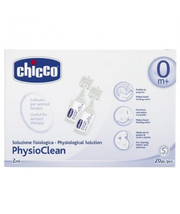 CHICCO PHYSIOCLEAN SOLUZIONE FISIOLOGICA 2ML 20PZ