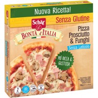 SCHAR PIZZA PROSCIUTTO E FUNGHI SURGELATA 700G 