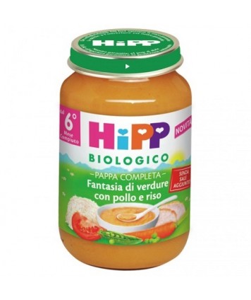 HIPP FANTASIA VERDU POLLO/RISO