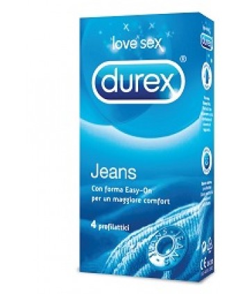 DUREX PROFILATTICO JEANS EASYON 4 PEZZI