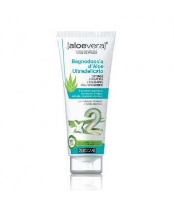 ZUCCARI ALOEVERA2 BAGNODOCCIA DELICATO ALL'ALOE 250ML