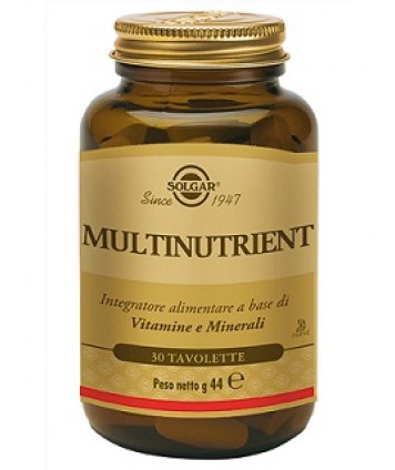 SOLGAR MULTINUTRIENT 30 TAVOLETTE 