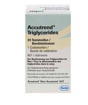 ACCUTREND TRIGLICERIDI 25 STR