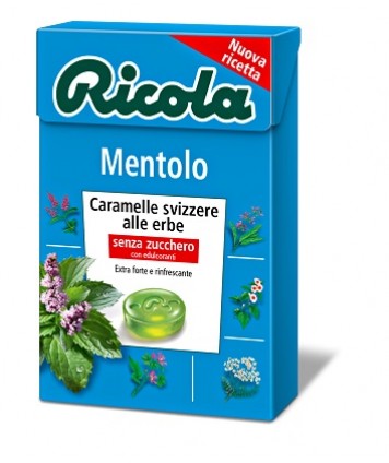 RICOLA MENTOLO S/ZUCCHERO 50G