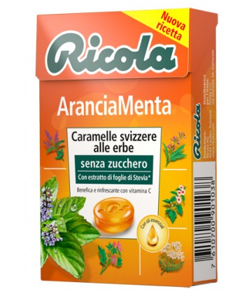 RICOLA ARANCIA MENTA S/ZUCC50G