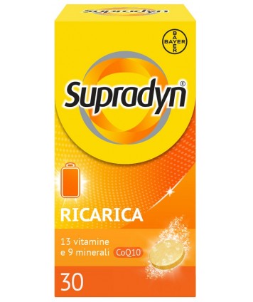 SUPRADYN RICARICA 30 COMPRESSE EFFERVESCENTI 