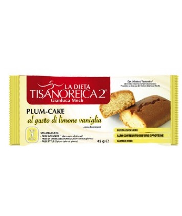 TISANOREICA 2 PLUM-CAKE GUSTO LIMONE E VANIGLIA 45G