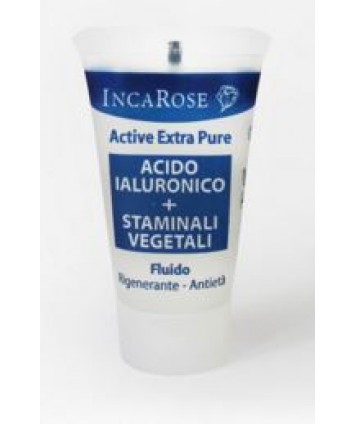 INCAROSE ACTIVE EXTRA PURE FLUIDO CON ACIDO IALURONICO E STAMINALI VEGETALI 18ML