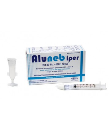 ALUNEB KIT IPER 20 FLACONCINI + MAD NASAL SPRAY 