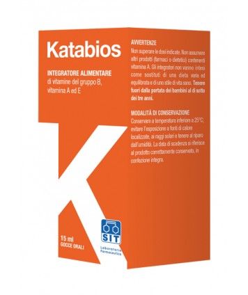 KATABIOS 60+ GOCCE 15ML