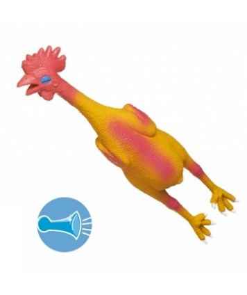 GIOCO LATEX POLLO GRANDE 52CM