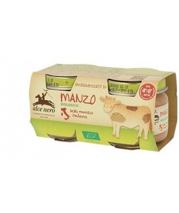 OMOGENEIZZATO MANZO BIO 2X80G