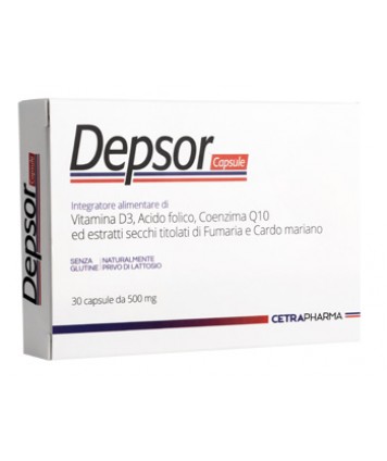 DEPSOR 30CPS 500MG