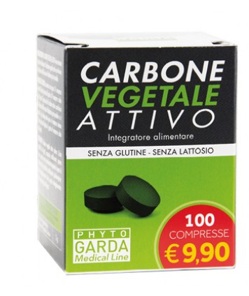 PHYTO GARDA CARBONE VEGETALE 100 COMPRESSE 