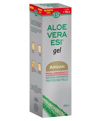 ESI ALOE VERA GEL ARGAN 200ML 