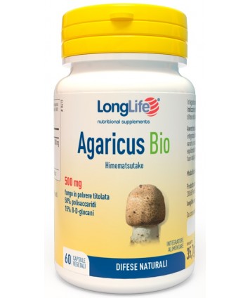 LONGLIFE AGARICUS BIO 60 CAPSULE 500MG