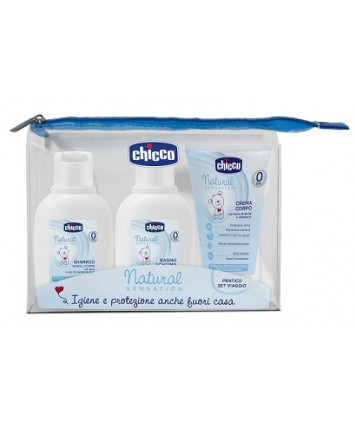 CHICCO NATURAL SENSATION TRAVEL KIT 