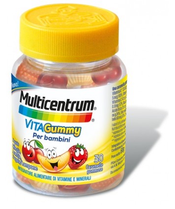 MULTICENTRUM VITAGUMMY 30 CARAMELLE GOMMOSE