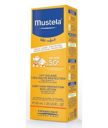 MUSTELA LATTE SOLARE VISO 50+