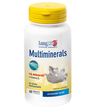 LONGLIFE MULTIMINERALS 60 TAVOLETTE