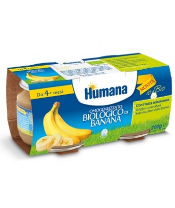 HUMANA OMOG BANANA BIO 2X100G