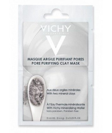 VICHY MASCHERA ARGIL PURIF 2X6ML