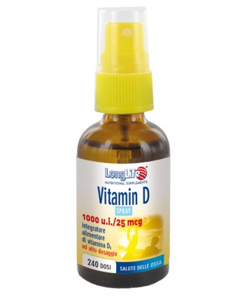 LONGLIFE VITAMIN D3 1000UI SPRAY