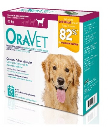 MERIAL ORAVET CHEW DOG PER CANI TAGLIA L (23KG) 7PZ