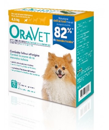 MERIAL ORAVET CHEW DOG PER CANI TAGLIA XS (FINO A 4,5KG) 7PZ