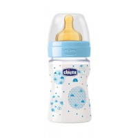 CHICCO BIBERON BENESSERE BOY/AZZURRO IN CAUCCIU' 150ML