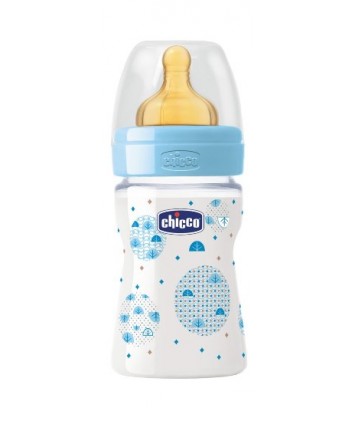 CHICCO BIBERON BENESSERE BOY/AZZURRO IN CAUCCIU' 150ML