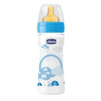 CHICCO BIBERON BENESSERE BOY/AZZURRO IN CAUCCIU' 250ML