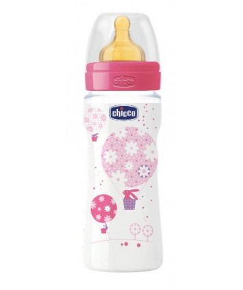 CHICCO BIBERON BENESSERE GIRL/ROSA IN CAUCCIU' 330ML