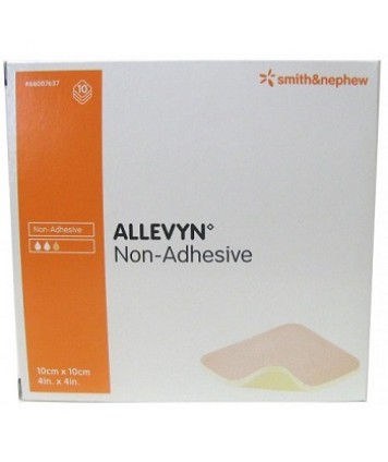 ALLEVYN NON ADHES 10X10CM 10PZ