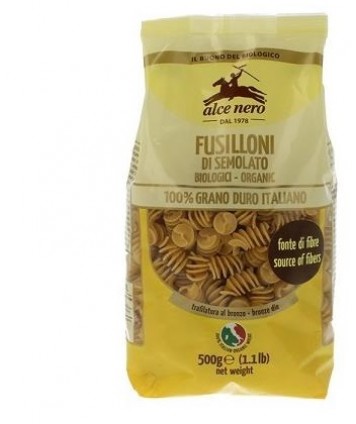 FUSILLONI DI SEMOLATO BIO 500G