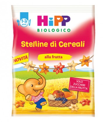 HIPP SNACK STELLINE CER/FRUT 30G