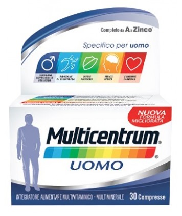 MULTICENTRUM UOMO 30 COMPRESSE