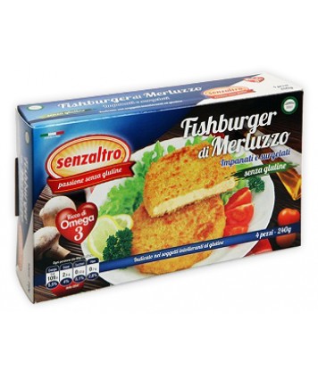 SENZALTRO FISHBURGER MERL 240G