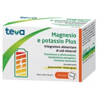 TEVA MAGNESIO POTASSIO 24 COMPRESSE