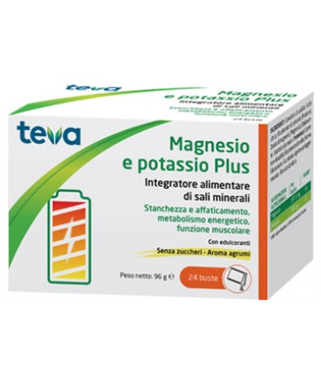 TEVA MAGNESIO POTASSIO 24 COMPRESSE