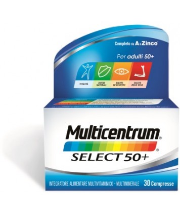 MULTICENTRUM SELECT 50+ 30 COMPRESSE