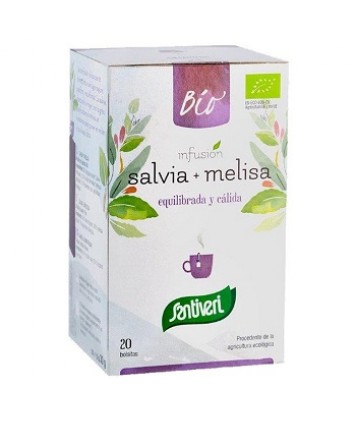 SANTIVERI SANAFLOR SALVIA E MELISSA INFUSO 20 FILTRI