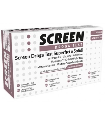 SCREEN DROGA TEST SUP/POLV 1PZ