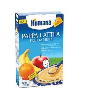 HUMANA PAPPA FRUTTA MISTA 230G