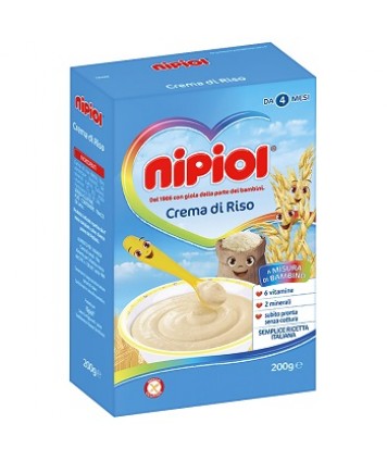 NIPIOL CEREALI CREMA RISO 200G