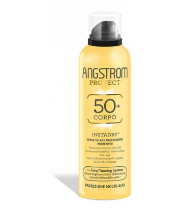 ANGSTROM PROTECT INSTADRY SPRAY SOLARE TRASPARENTE SPF50+ 150ML 