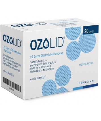 OZOLID GARZE OFT MONOU 20PZ