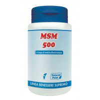 NATURAL POINT MSM 100 CAPSULE VEGETALI DA 500MG (PRODOTTO VEGANO) 